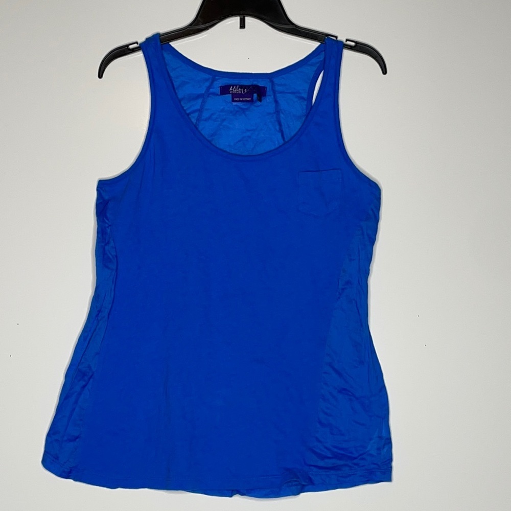 Miley Cyrus and Max Aria Tank Top sz‎ XL blue